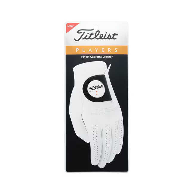 TITLEIST PLAYERS – guante de golf premium de piel cabretta