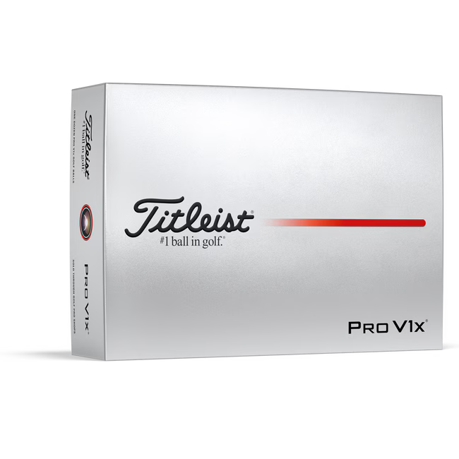 TITLEIST PRO V1x – Pelotas de golf de alto vuelo y máximo control