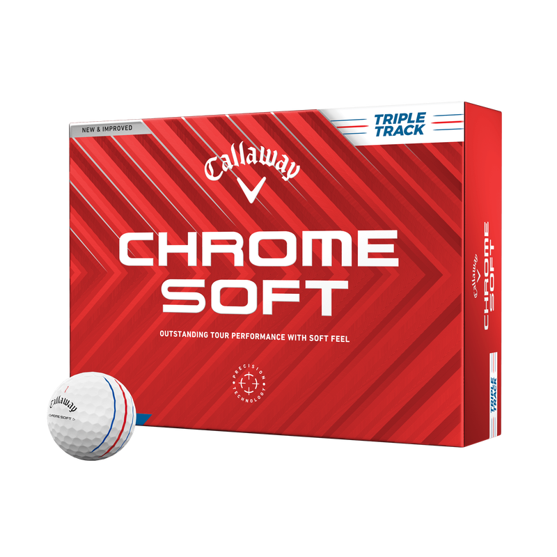 CALLAWAY CHROME SOFT TRIPLE TRACK – Sensación suave y precisión mejorada