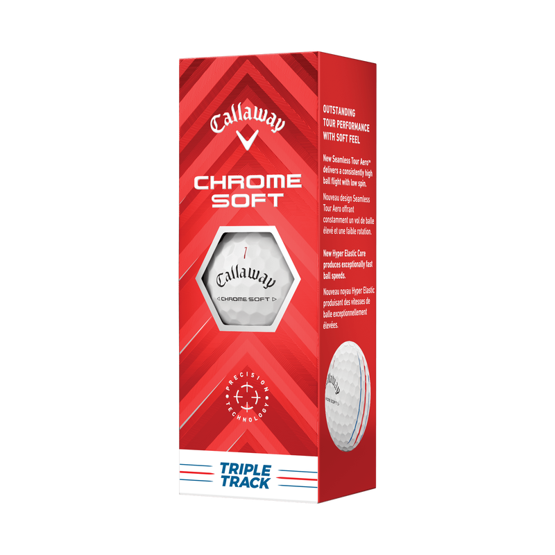CALLAWAY CHROME SOFT TRIPLE TRACK – Sensación suave y precisión mejorada