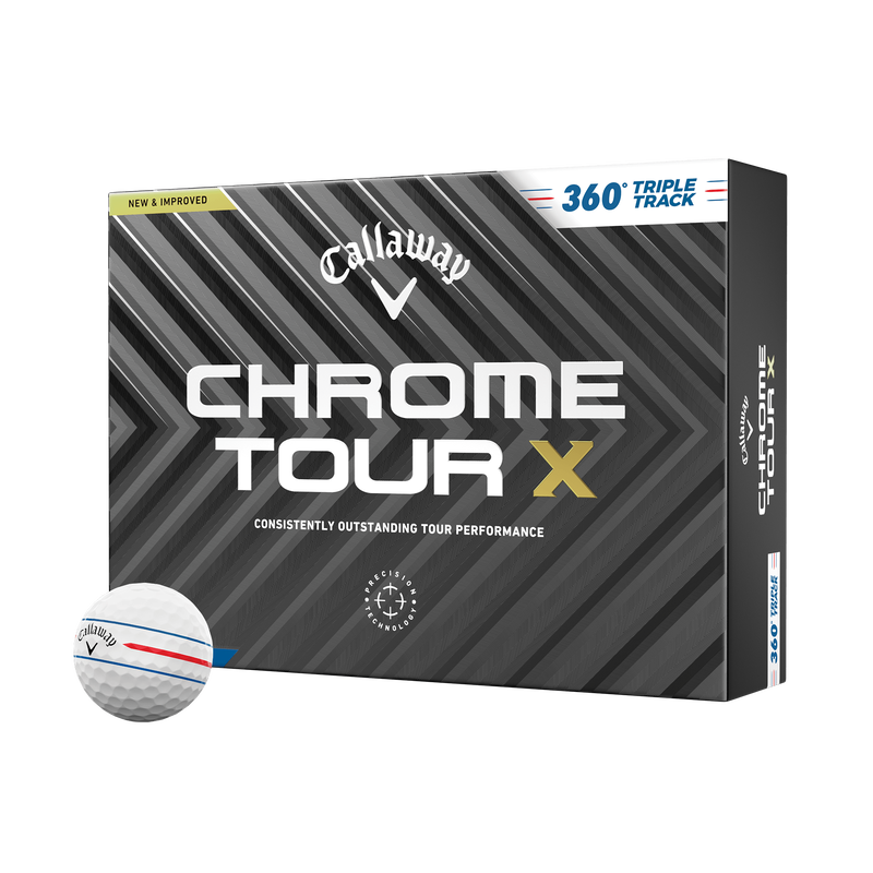 CALLAWAY CHROME TOUR X 360 TRIPLE TRACK – Precisión total y rendimiento Tour