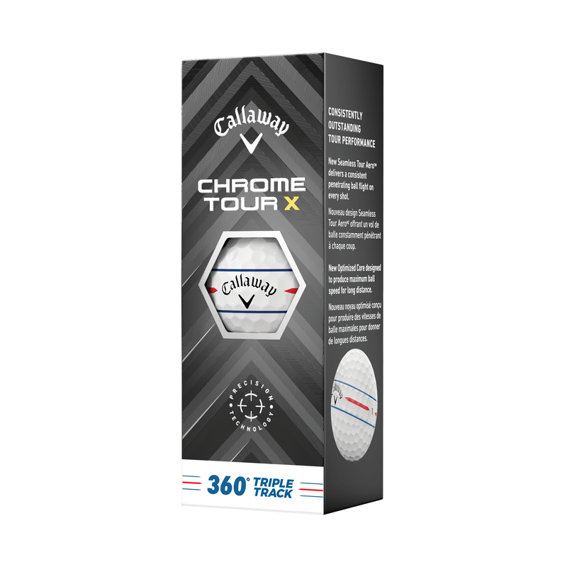 CALLAWAY CHROME TOUR X 360 TRIPLE TRACK – Precisión total y rendimiento Tour